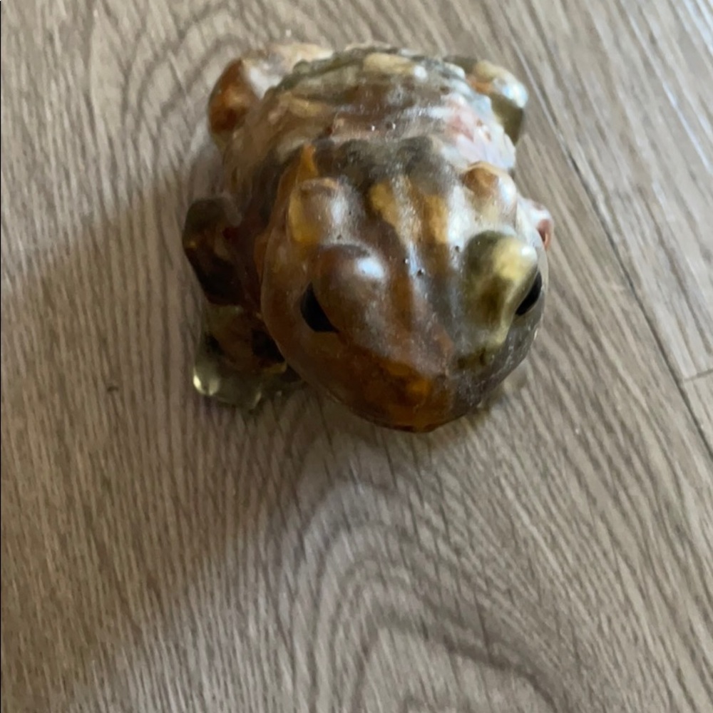 Vintage frog figure